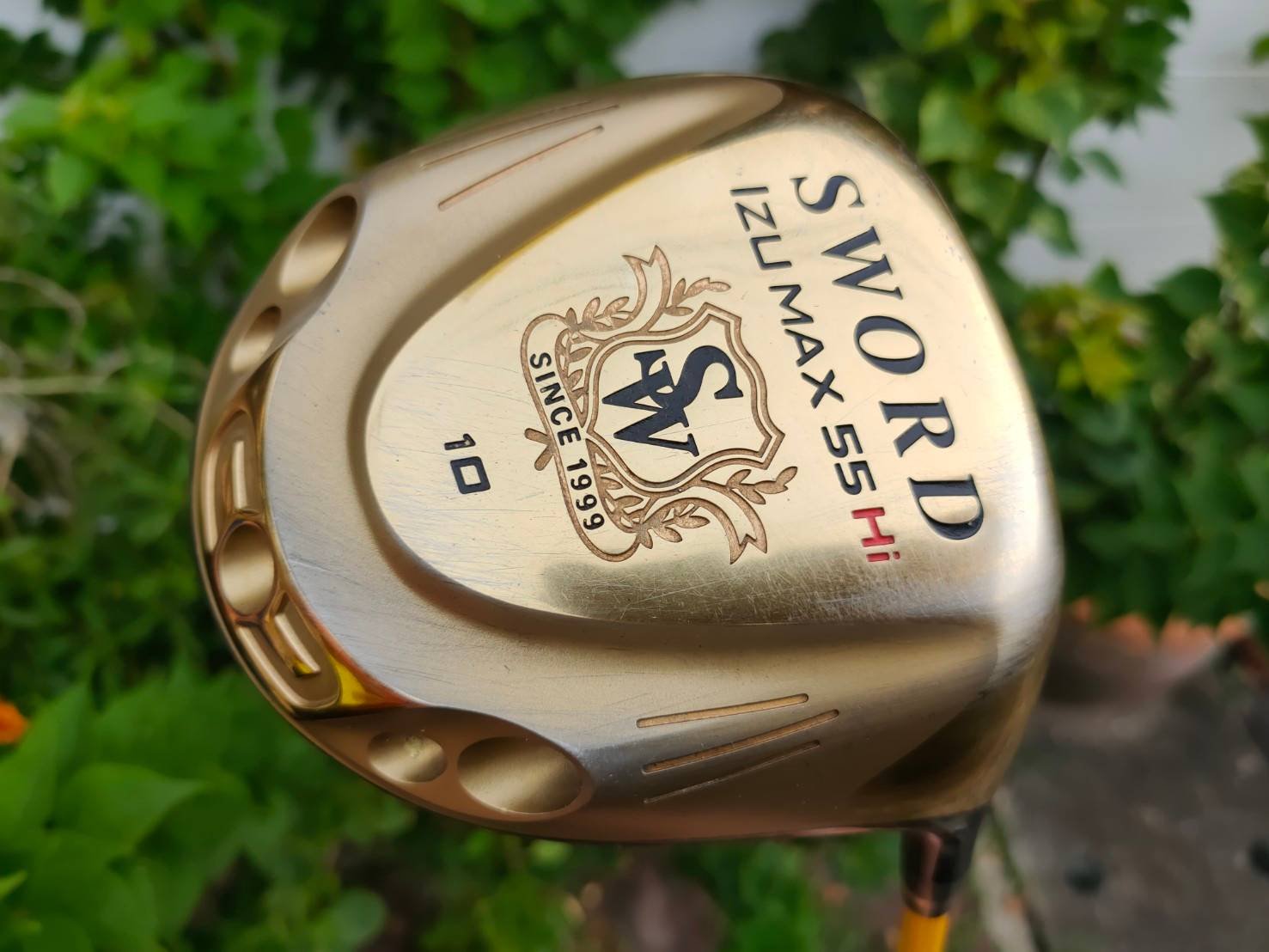 Driver SWORD IZU MAX 55HI รุ่น HI หน้าเด้งสุดขีด ก้านโมดิฟายสุดพรีเมี่ยม TOUR AD GT6 FLEX S