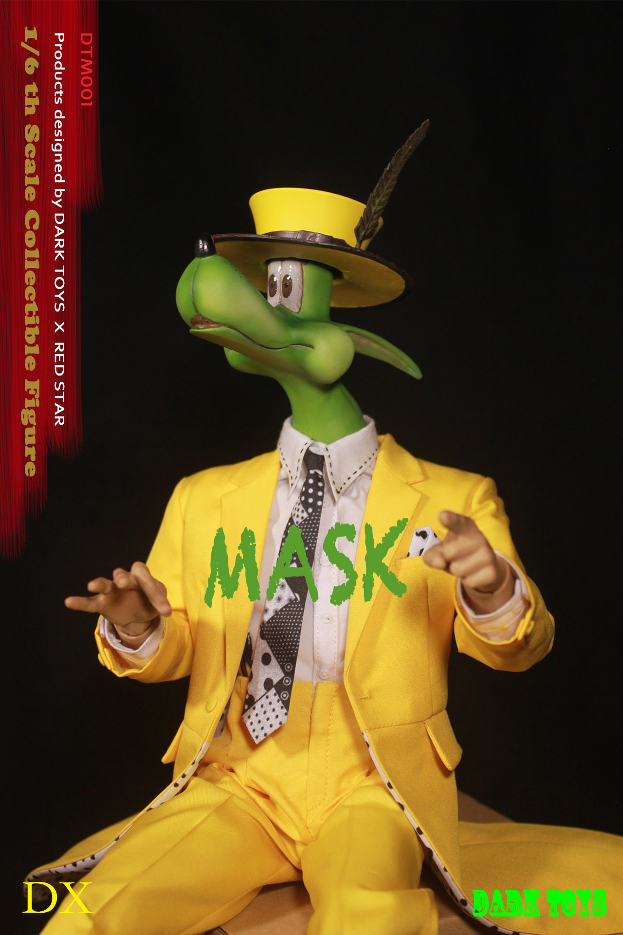 [สั่งจอง]DARK TOYS DTM001 1/6 Collectible Figure MASK Deluxe Edition