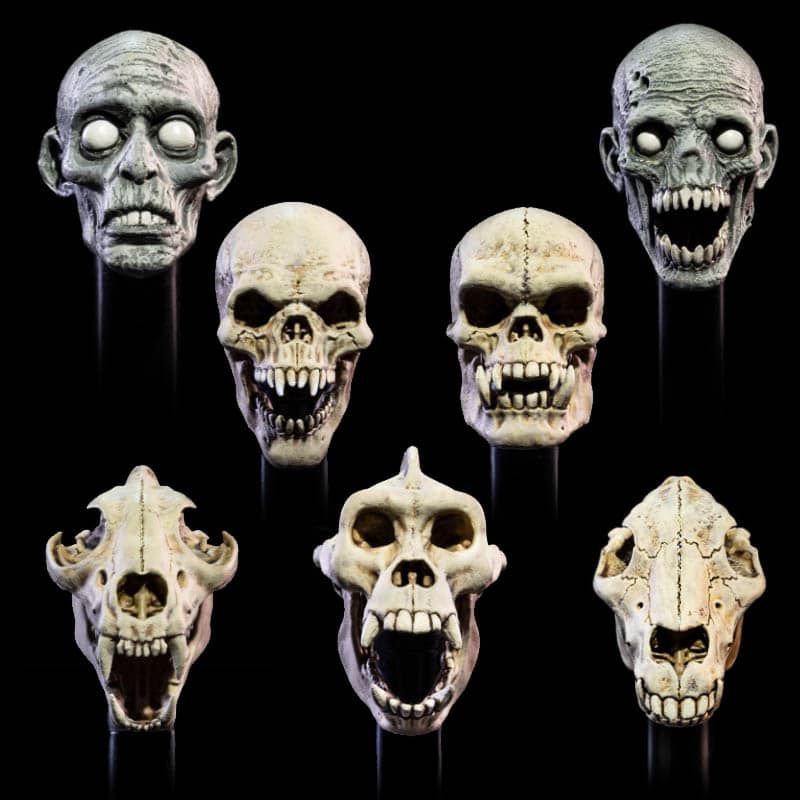 [พร้อมส่ง] Fourhorsemen : MYTHIC LEGIONS: ALL STARS 6 12 - UNDEAD HEADS PACK
