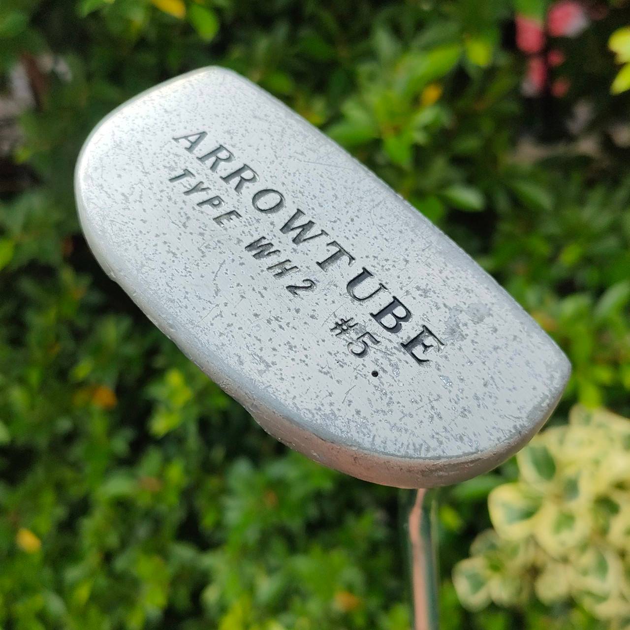 PUTTER ARROWTUBE TYPE WH2 #5 ความยาว 33 นิ้ว ก้าน ARROWTUBE พัตเตอร์มอลเล็ต ทรงสวย ชดเชยสูง และมีเส้นเล็งอย่างดี!! ไม้กอล์ฟมือสอง ของแท้ BY NakaraLuxurious