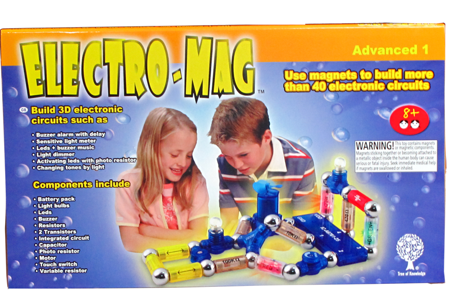 แม่เหล็กวงจรไฟฟ้า Electro Magnet , ของเล่นเสริมพัฒนาการ ,ของเล่นเด็ก, สื่อการสอน