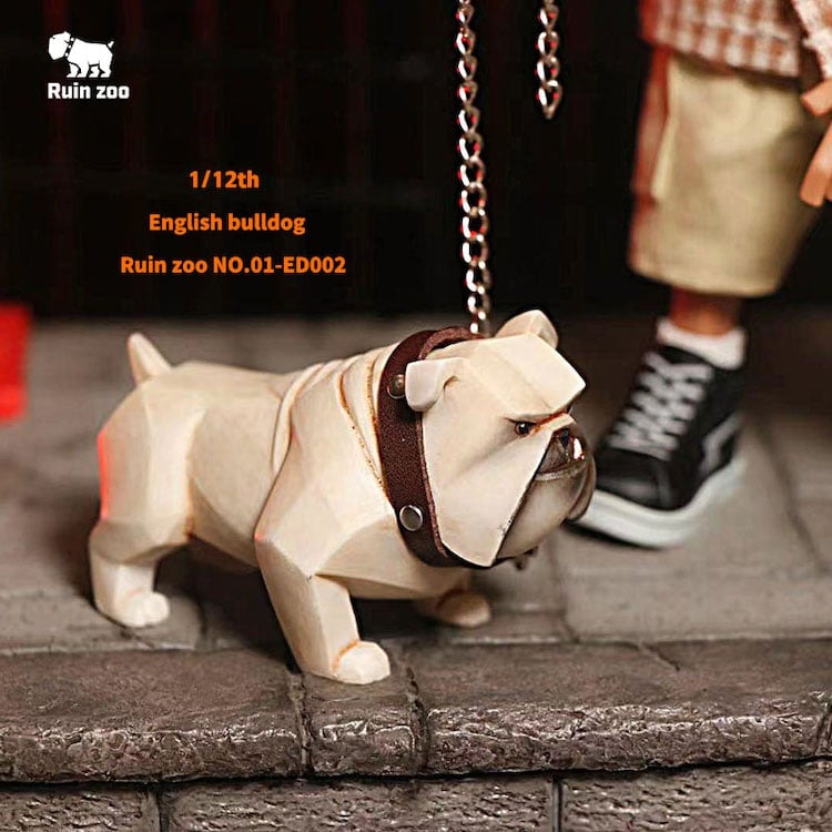 [สั่งจอง]RZTOYS 1/12 : English bulldog