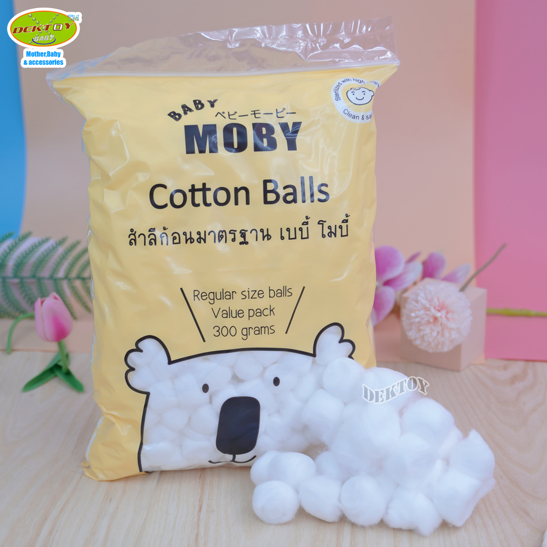 Baby moby เบบี้โมบี้ สำลีก้อนมาตรฐาน 300 กรัม