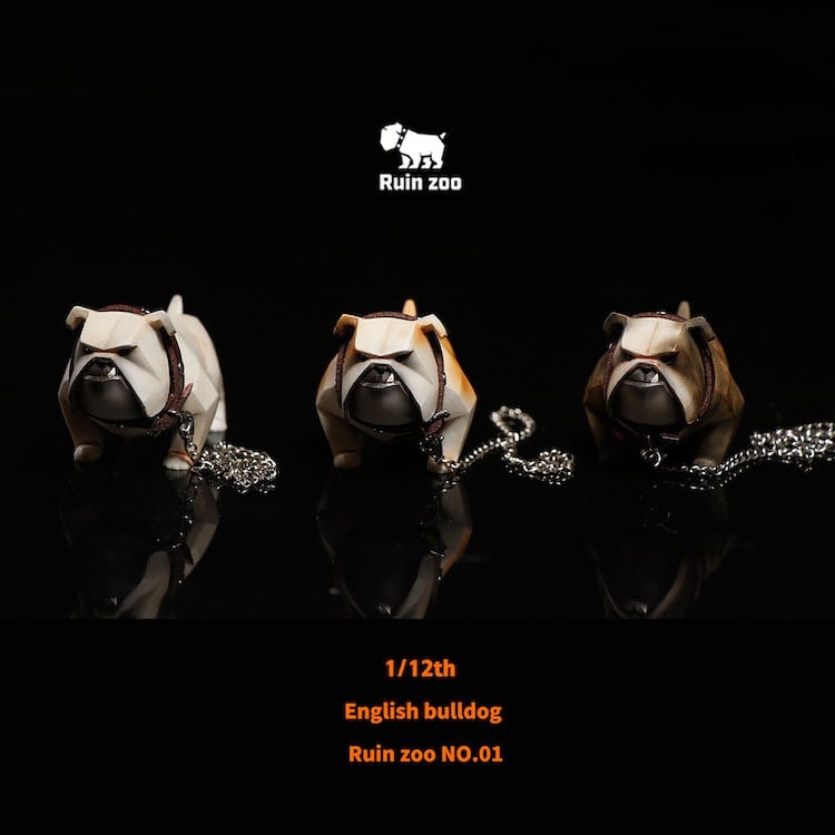 [สั่งจอง]RZTOYS 1/12 : English bulldog