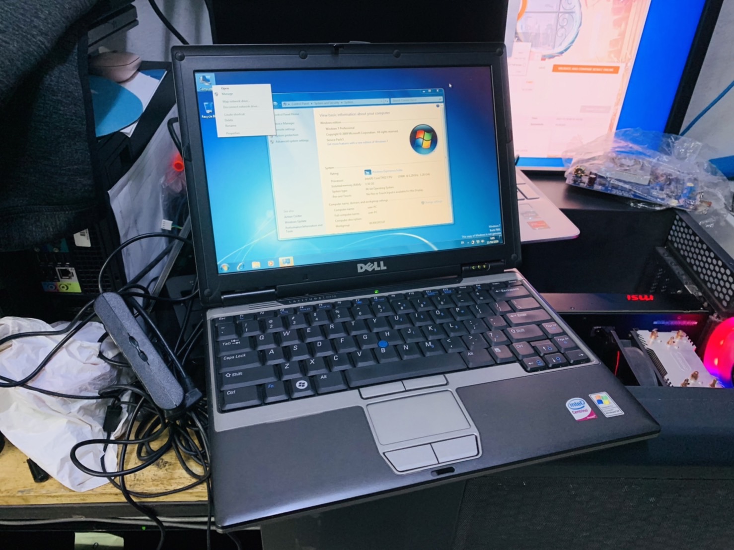 โน้ตบุ๊ค Notebook Dell Latitude D430 12.1 Inch (Resolution 1280 x 800)