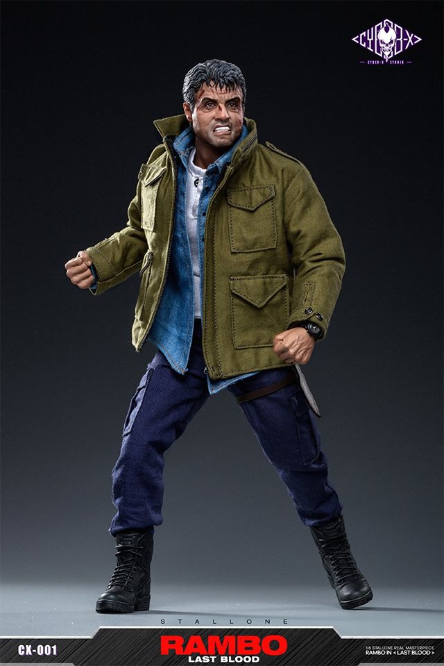 [สั่งจอง]CYBER-X Studio CX001 1/6 Rambo Last Blood Action Figure