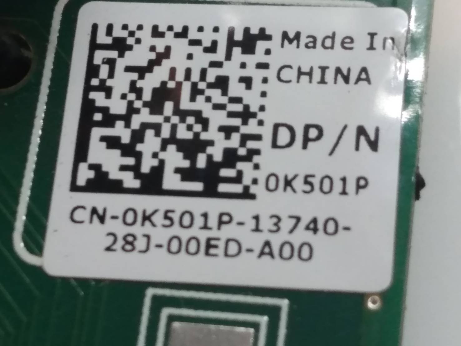 Dell T320 T420 Power Supply Distribution Backplane Board K501P 0K501P