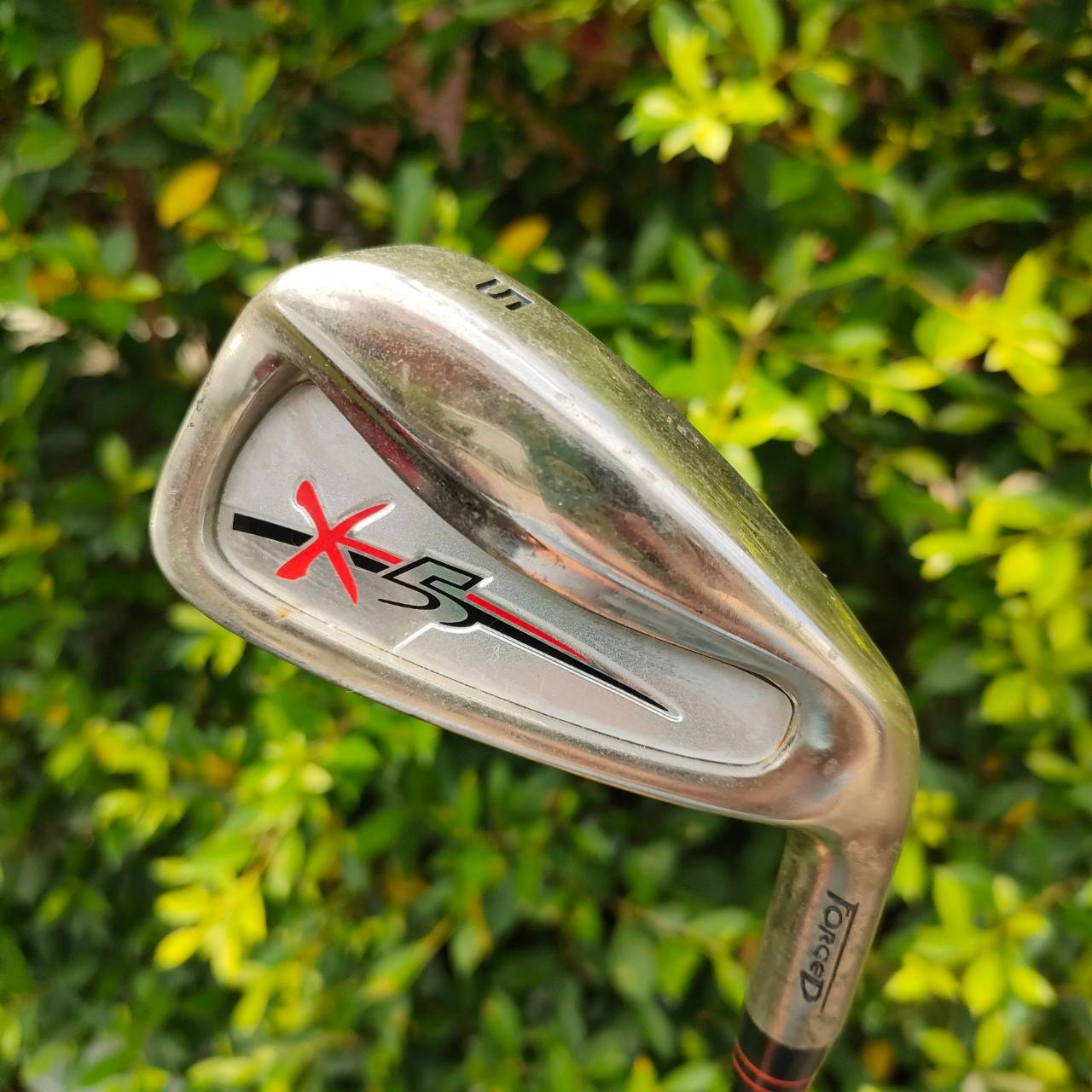 ** ไม้กอล์ฟสำหรับผู้หญิง ** เหล็ก 5 X5 FORGED ก้าน MEMORY ACTION FLEX L