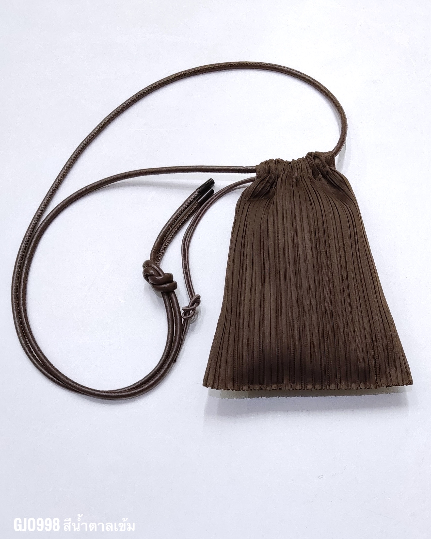 2MUAY รุ่น GJO998 กระเป๋าอัดพลีท PETITE PLEATED BAG 7 สี FREE SIZE