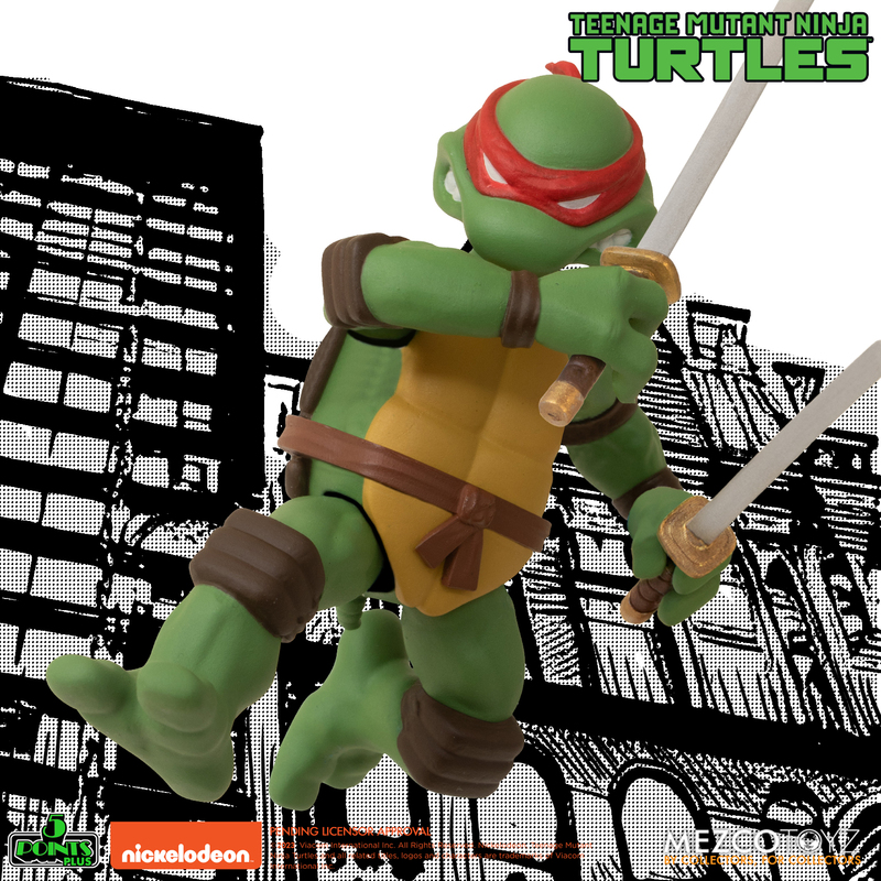 [สั่งจอง]Mezco Toyz 5 POINTS : Teenage Mutant Ninja Turtles Deluxe (3.75นิ้ว)