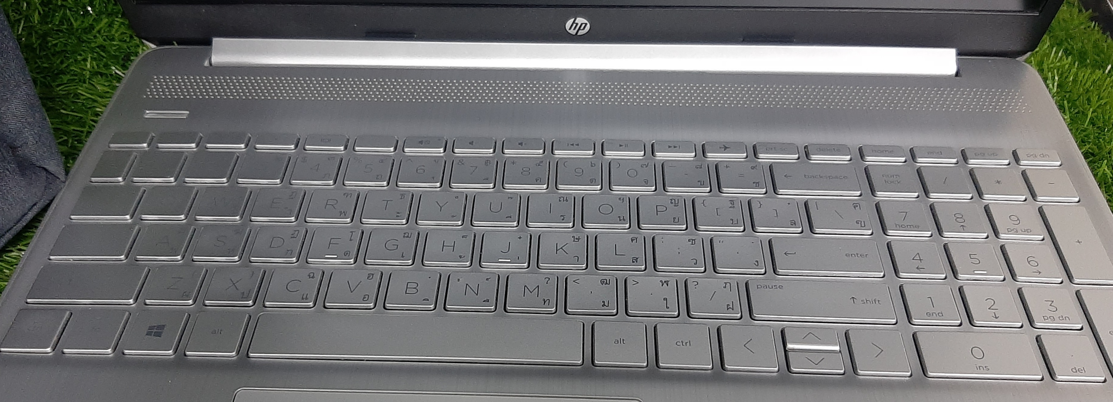 โน๊ตบุ๊คมือสอง ประกันร้าน 1 เดือน HP 15s-fq1129TU (i5-1035G1 Ram8GB SSD M.2 512GB) พร้อม Adapter ฟรี!!! กระเป๋า