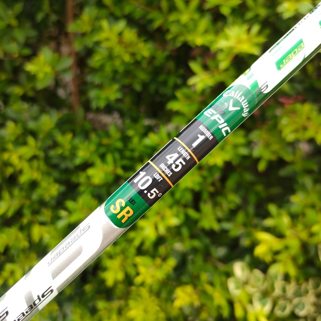 DRIVER CALLAWAY EPIC GBB องศา 10.5 ก้าน FUJIKURA SPEEDER EVOLUTION FLEX SR รุ่น Jailbreak Technology , กระดองเคฟล่า HI - END ไม้กอล์ฟมือสอง ของแท้ BY NakaraLuxurious