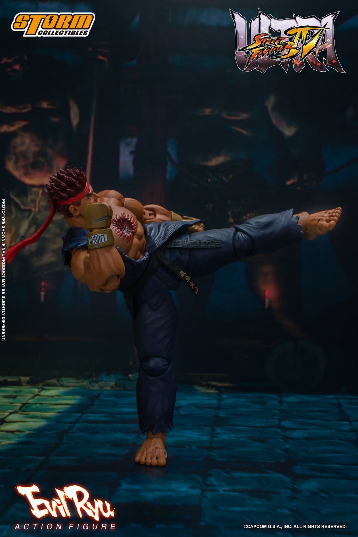 [สั่งจอง]Storm Toys CPSF21 :Street Fighter IV - EVIL RYU