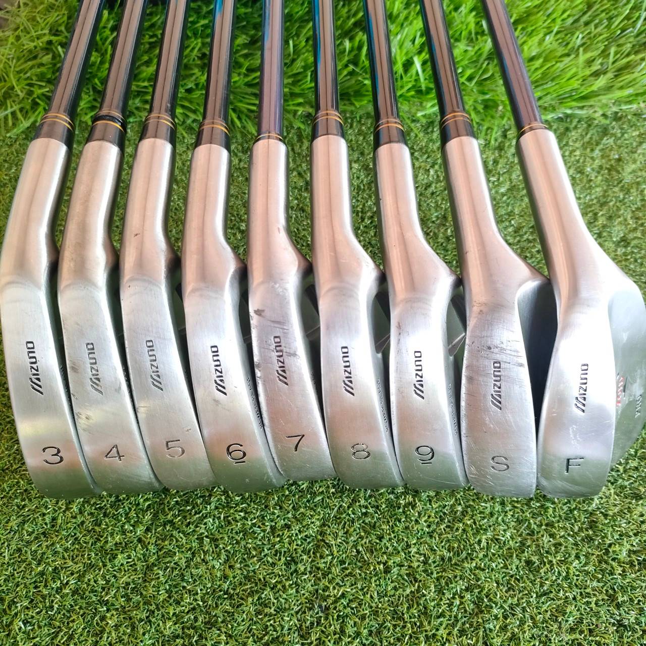 ชุดเหล็ก MIZUNO ZOID POWER BLADE PRO มีเหล็ก 3 - 9 SW FW สภาพสวยมาก ตีดีมาก ก้านกราไฟต์ TI-LIGHT FLEX R พรีเมี่ยมญี่ปุ่น!!! .