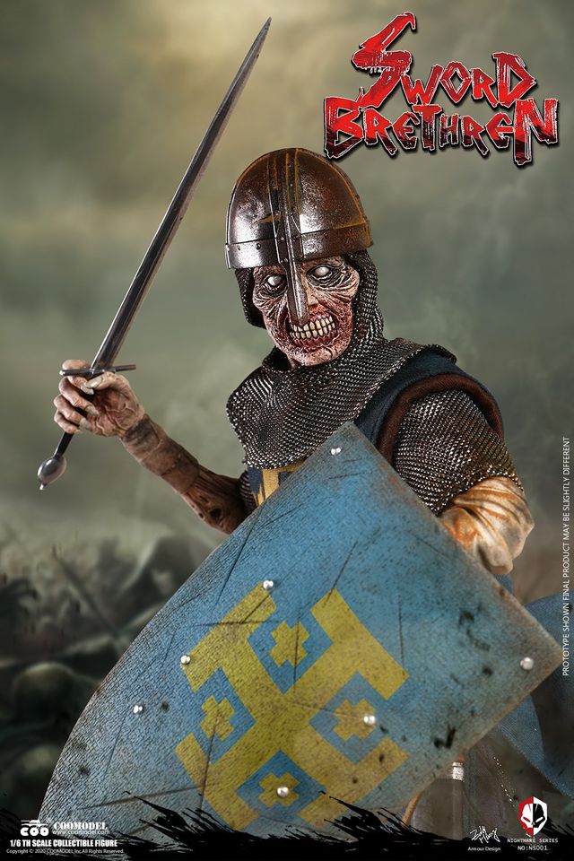 [สั่งจอง]COOMODEL 1/6 NS001 NIGHTMARE SEIRES (DIECAST ALLOY) - SWORD BRETHREN