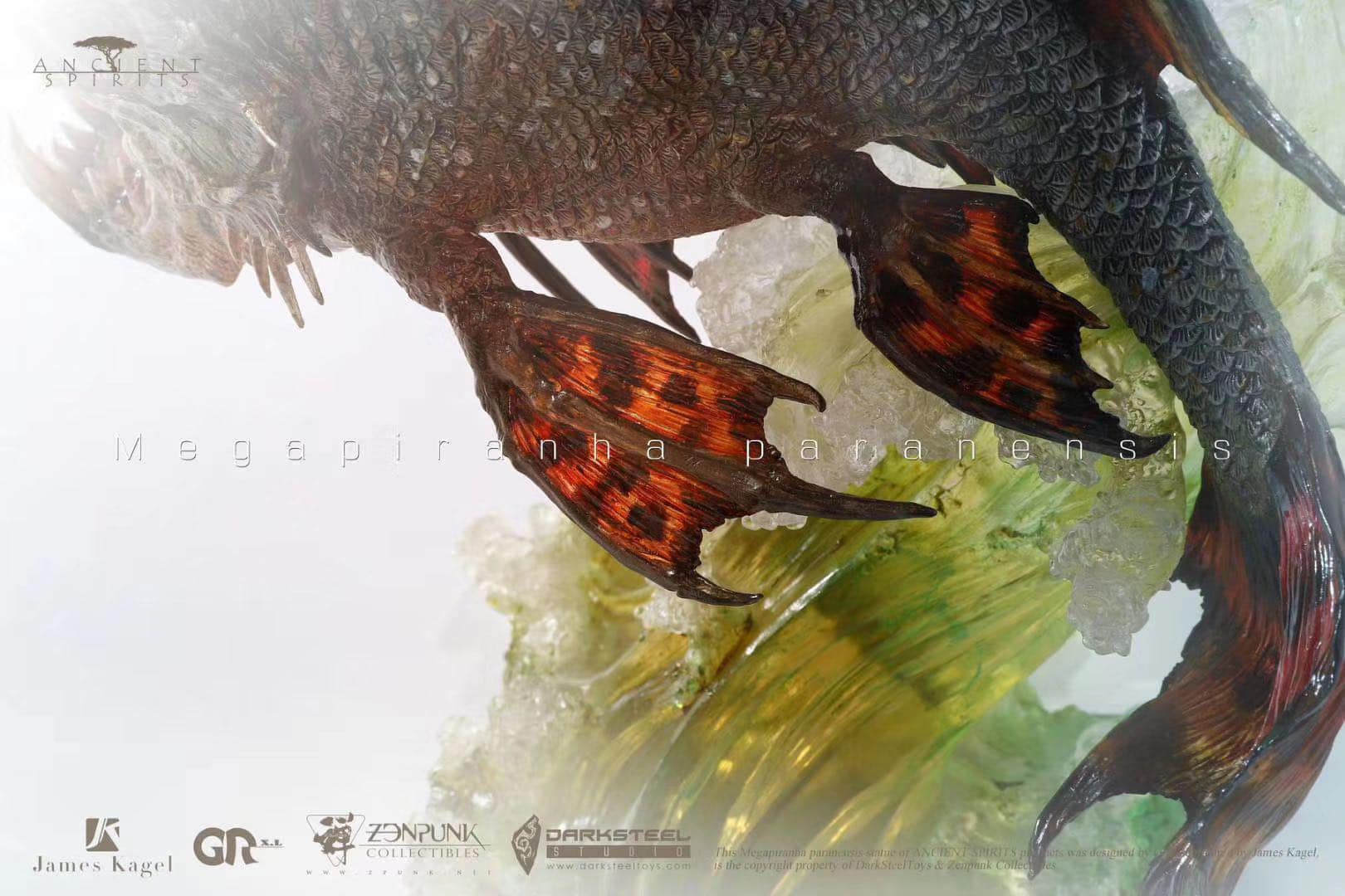 [สั่งจอง]Dark Steel Toys Ancient Animals 1 Series : Megapiranha Paranensis