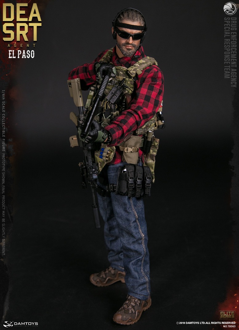 [สั่งจอง] DAMTOYS 78063 DEA SRT (Special Response Team) Agent El Paso