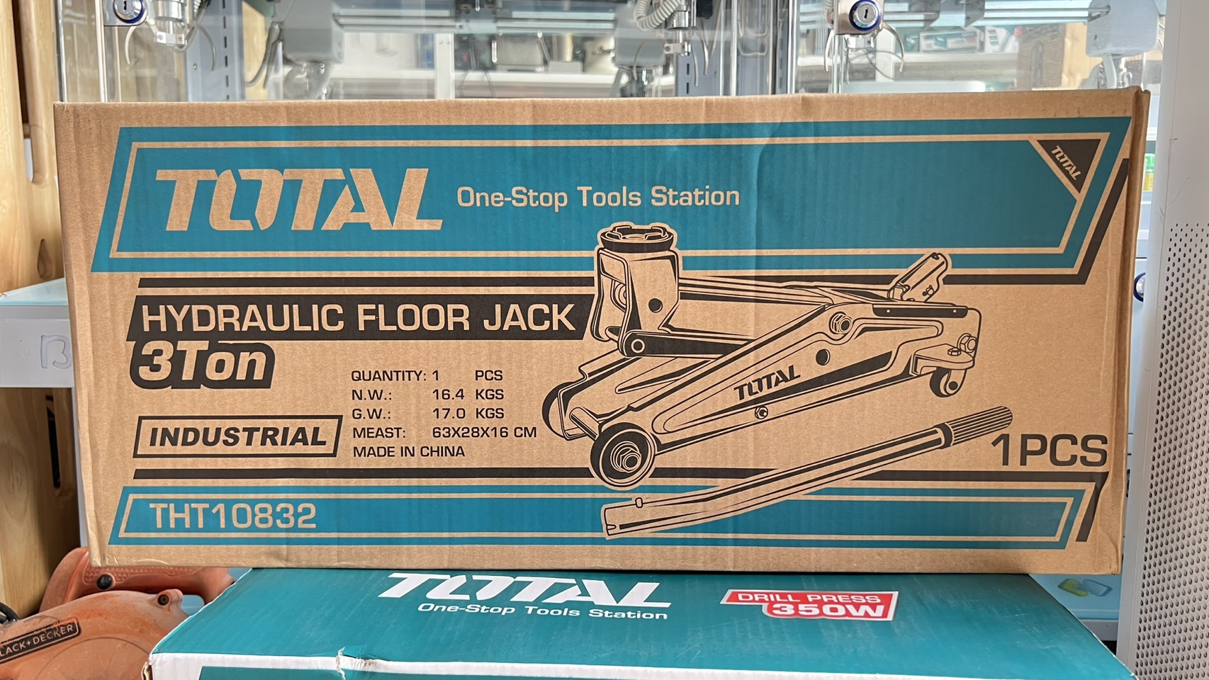 Total แม่แรงตะเข้ 3 ตัน รุ่น THT-10832