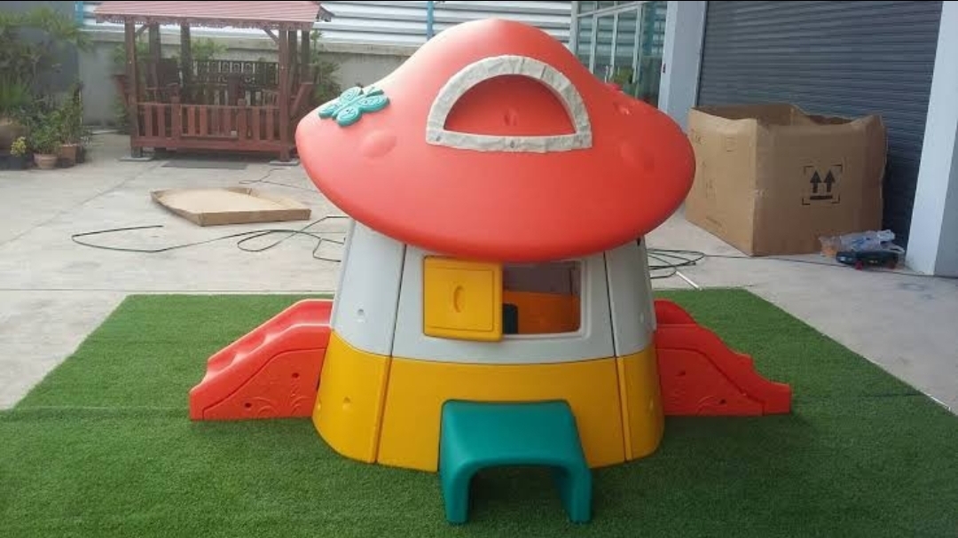 บ้านเห็ด บ้านต้นไม้ บ้านหลังคาเห็ด ,บ้านของเล่น, บ้านเด็กเล่น, ของเล่นเด็ก,พร้อมส่ง ราคาโรงงาน