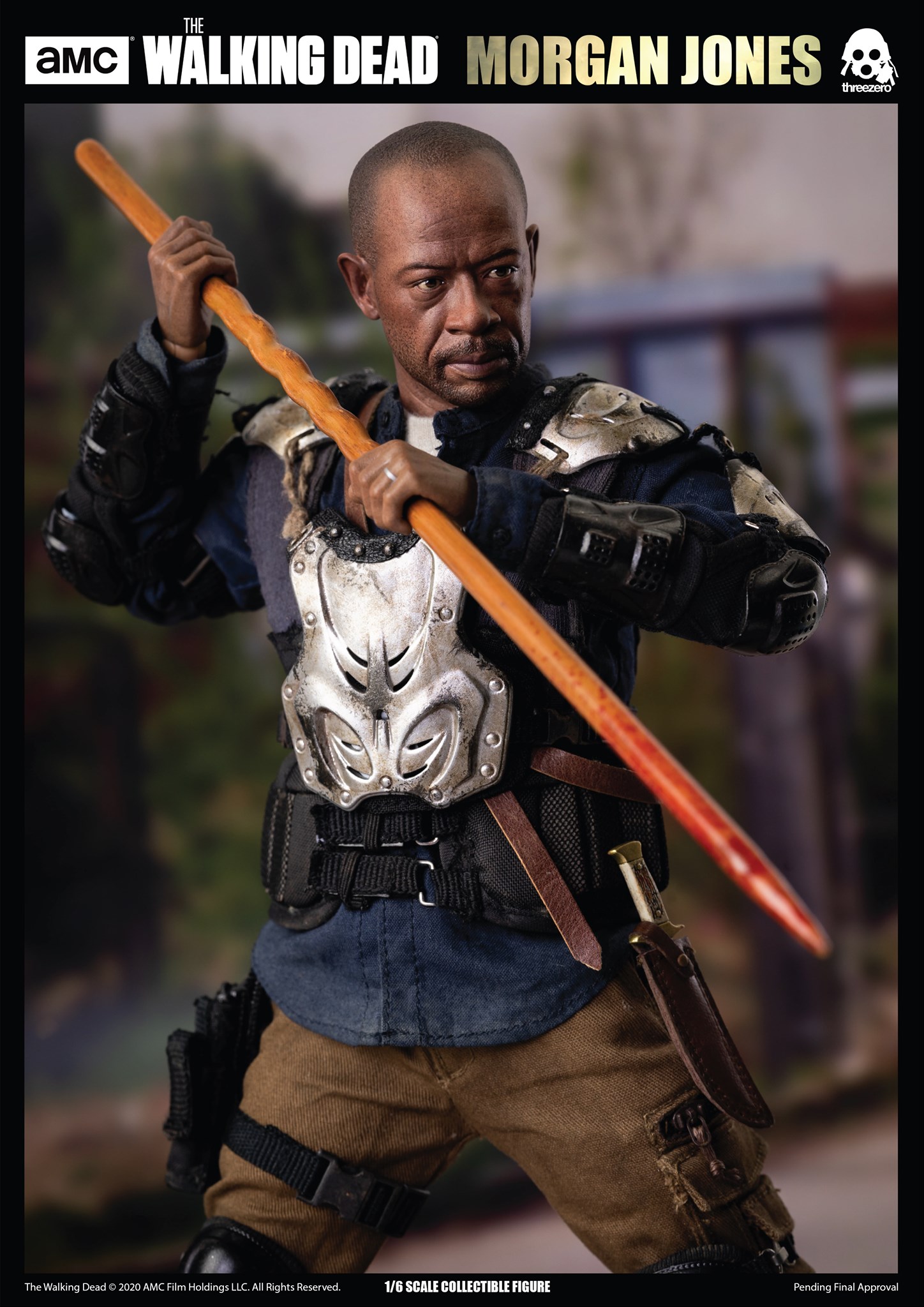 [สั่งจอง]THREEZERO 3Z0099 1/6 : The Walking Dead (Season 7) - Morgan Jones