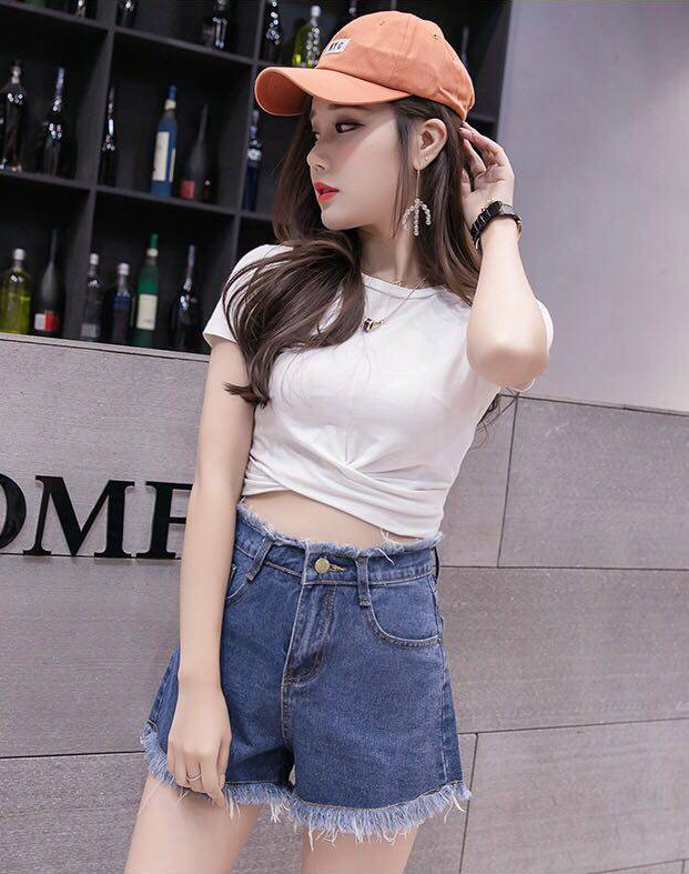 กางเกงยีนส์ ขาสั้น ไซส์ใหญ่ 5XL