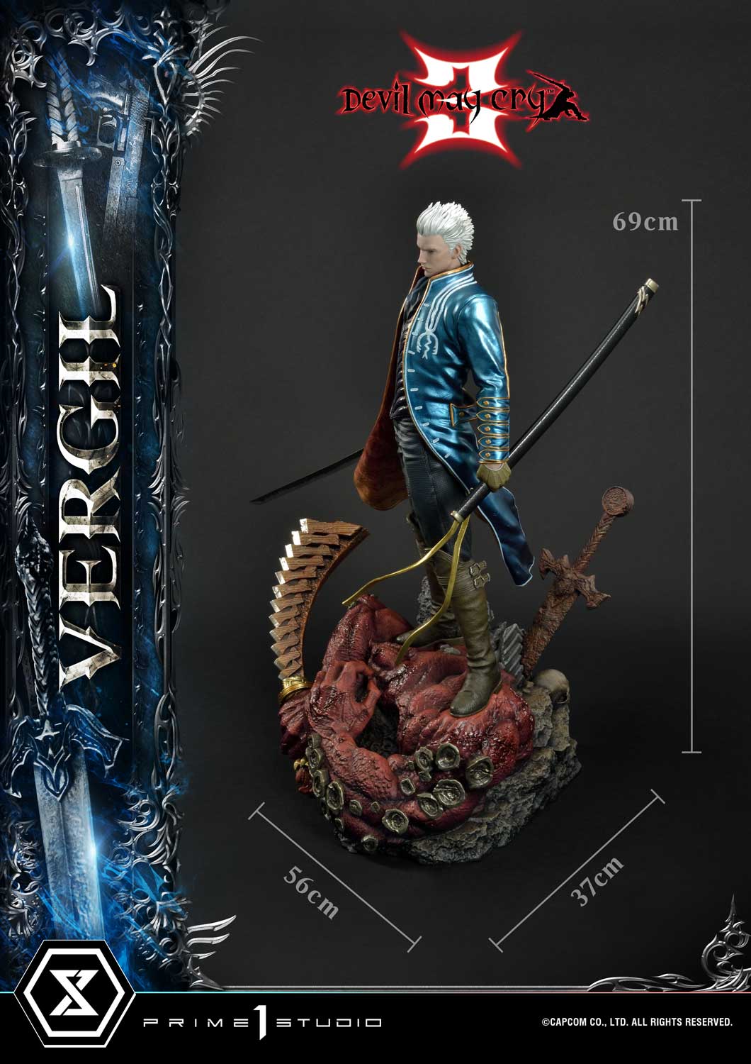 [สั่งจอง] Prime 1 Studio 1/4 Vergil (Devil May Cry 3)