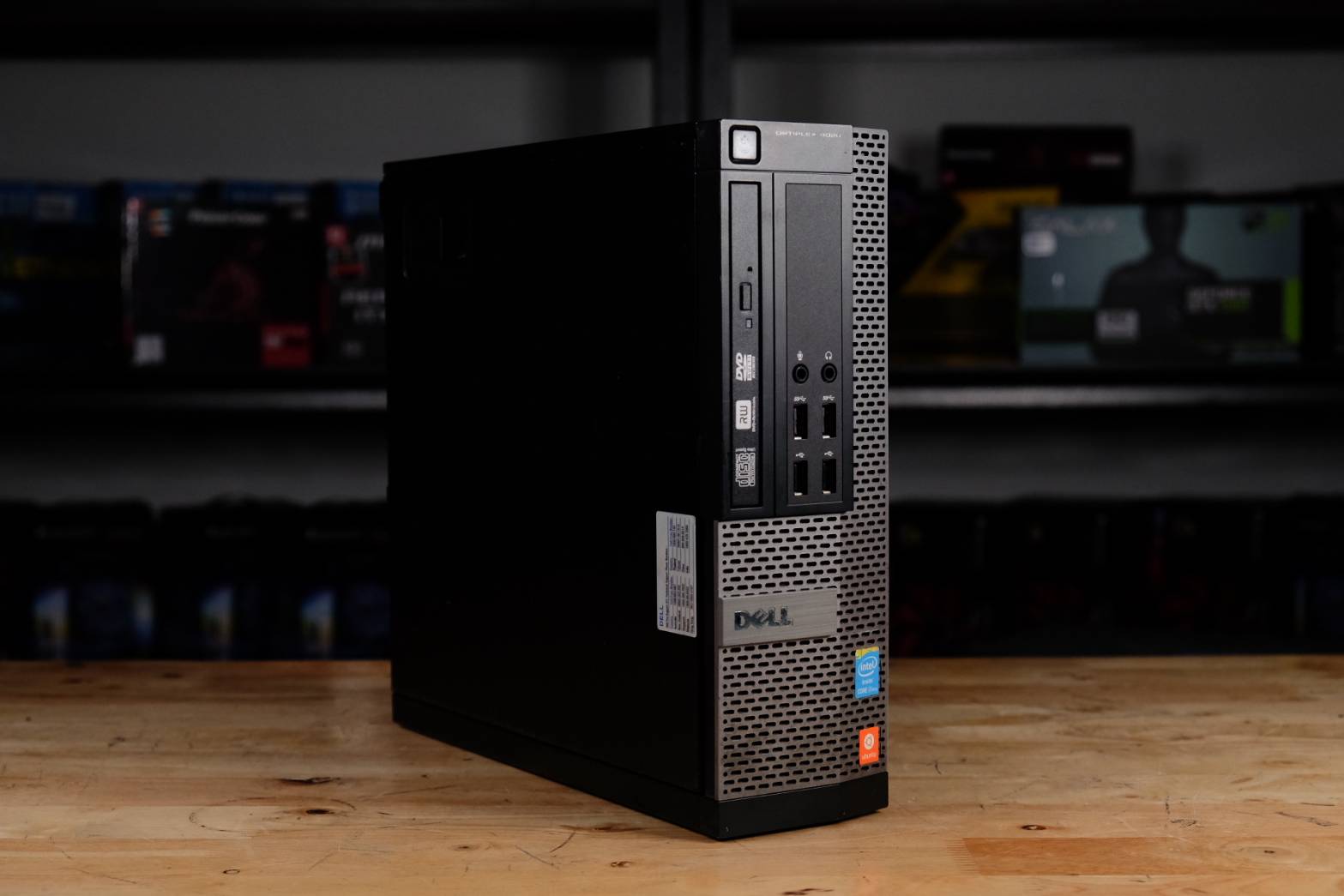 Dell OptiPlex 7020 SFF คอมพิวเตอร์ตั้งโต๊ะ CPU Pentium G3220 Ram 4 GB SSD 120 GB