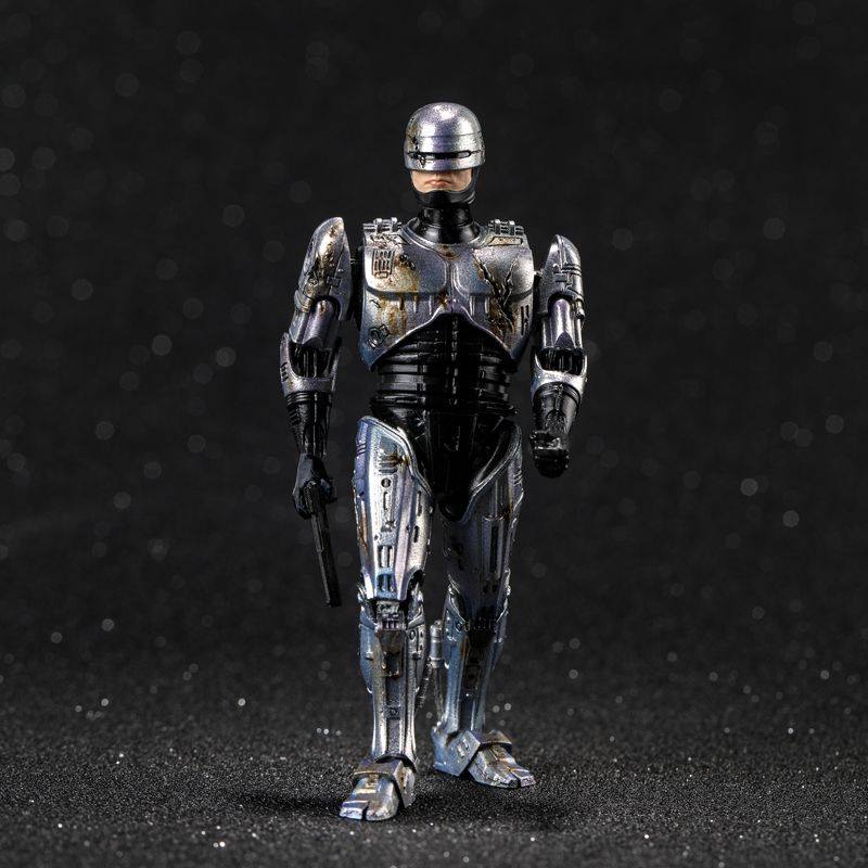 [สั่งจอง]Hiya Toys LR0076 ROBOCOP: Battle Damage ROBOCOP 1:18 Scale 4 Inch Acton Figure
