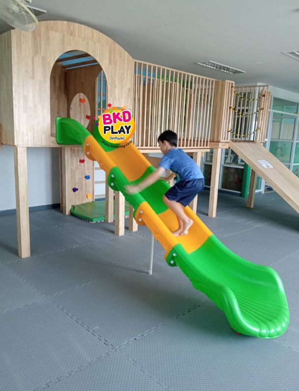 อะไหล่รางสไลเดอร์ รางเดี่ยว ยาว 170-360 ซม.รางกระดานลื่นตั้งกับโครงสูง 60-150 ซม. อะไหล่กระดานลื่นพลาสติก พร้อมส่ง อะไหล่สนามเด็กเล่น