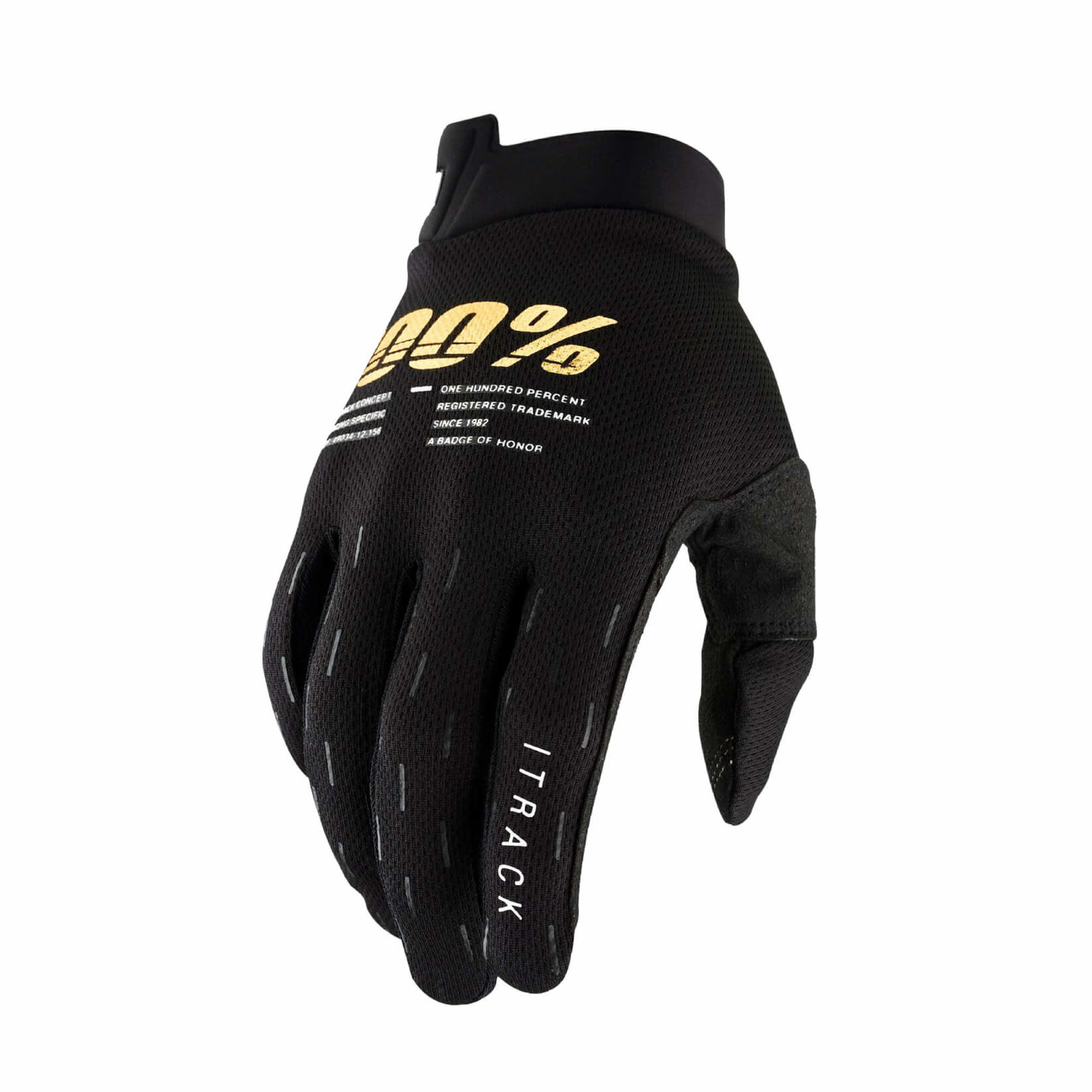 ถุงมือ 100% Itrack 2023 Black