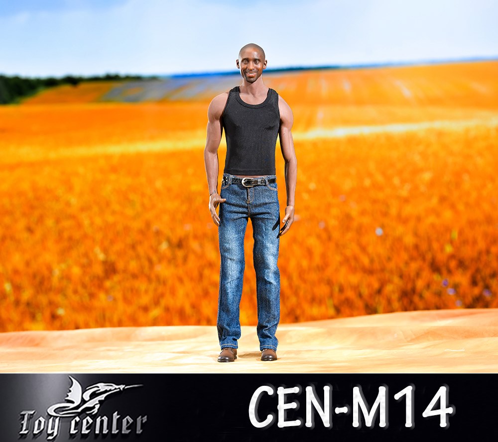 [สั่งจอง]Toy center CEN-M14 1/6 : Model NBA star vest jeans suit M36 body series .