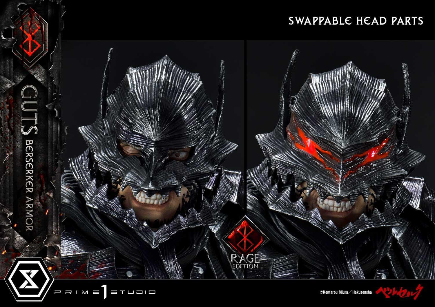 [สั่งจอง]Prime 1 Studio UPMBR-18: Guts Berserker Armor Rage Edition [Standard Ver.]