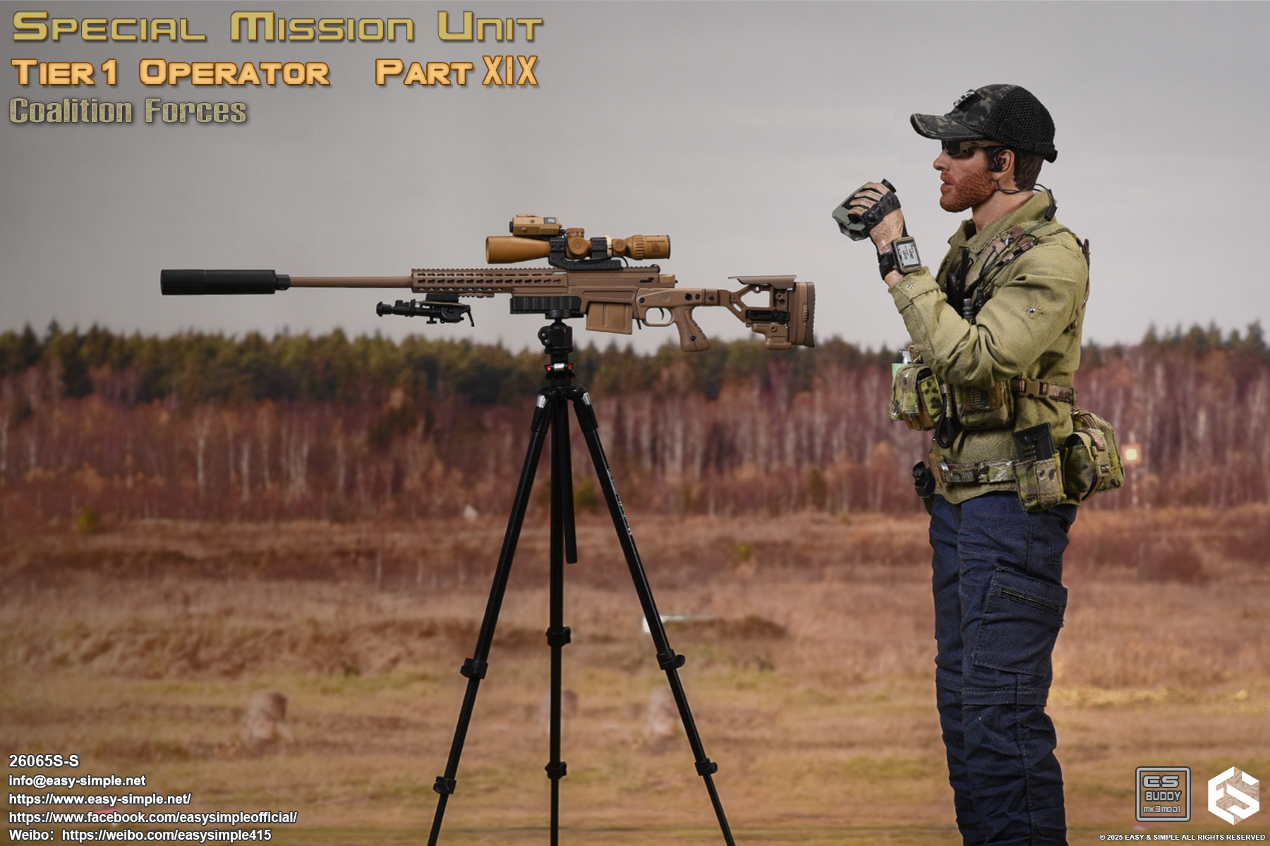 [สั่งจอง]Easy&Simple 1/6 : SMU Tier1 Operator Part XIX Coalition Forces