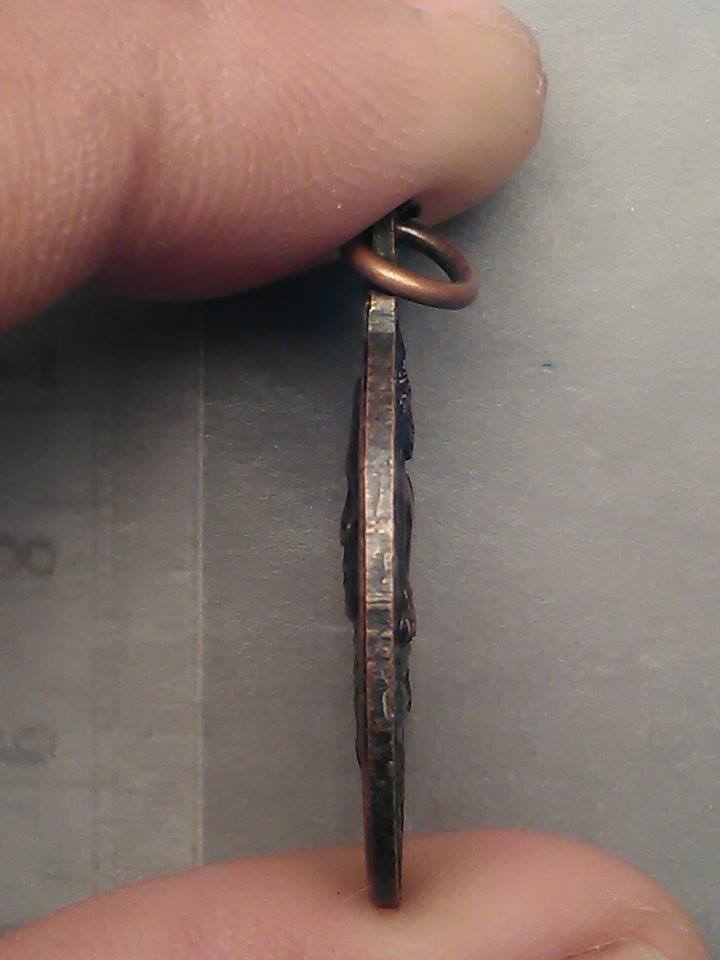 พระ อโนมคุณมุนี (กิ้ม) หลัง พระพุทธรูป ยายม่วง ปี 33 200/-