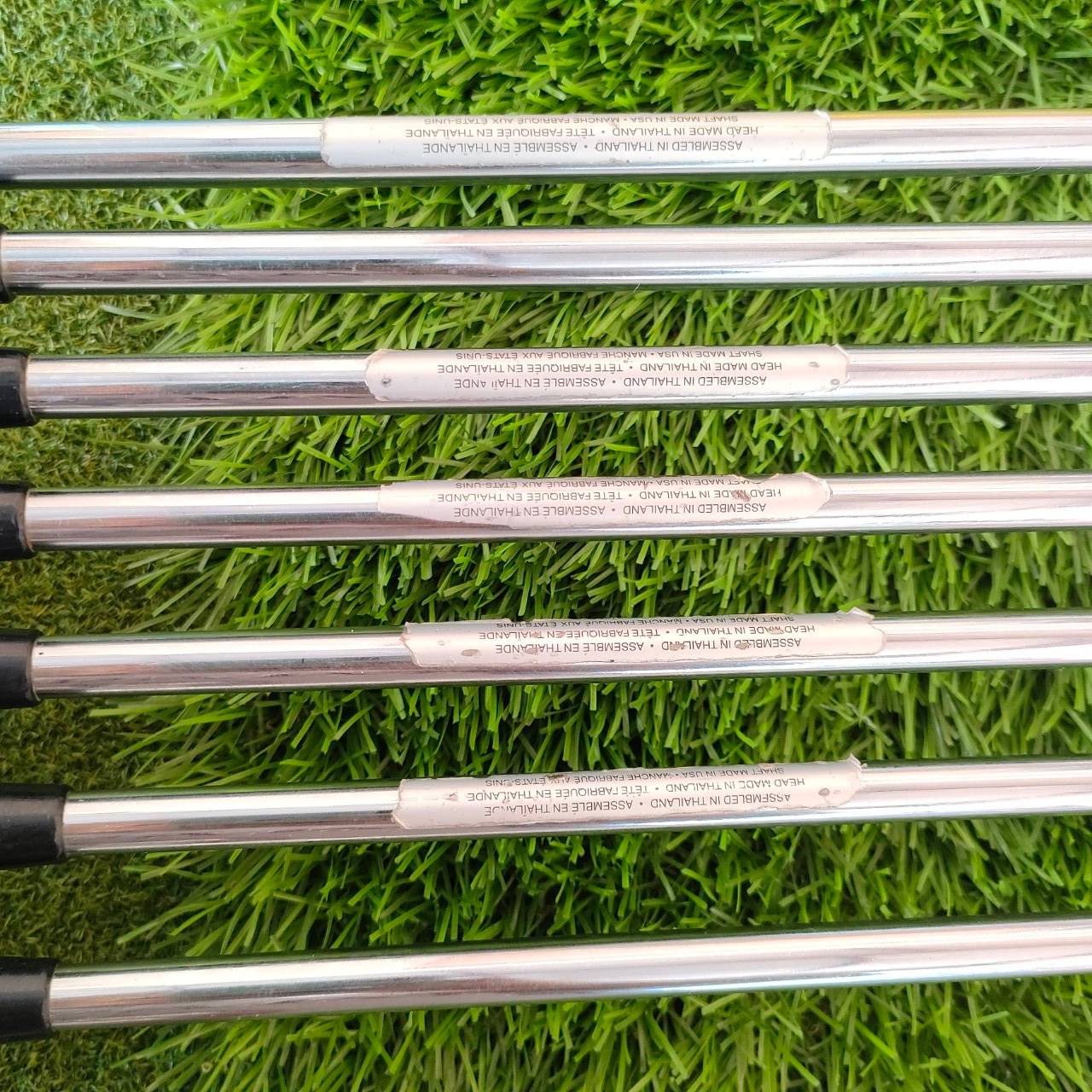 ชุดเหล็ก NIKE VR FORGED PRO COBO มีเหล็ก 4 - 9 PW เหล็ก FORGED คุณภาพสูง ก้าน DYNAMIC GOLD R200 ดีมากๆ เป็นชุดเหล็กสุดยอดคุณภาพอีกชุดนึงเลยครับ