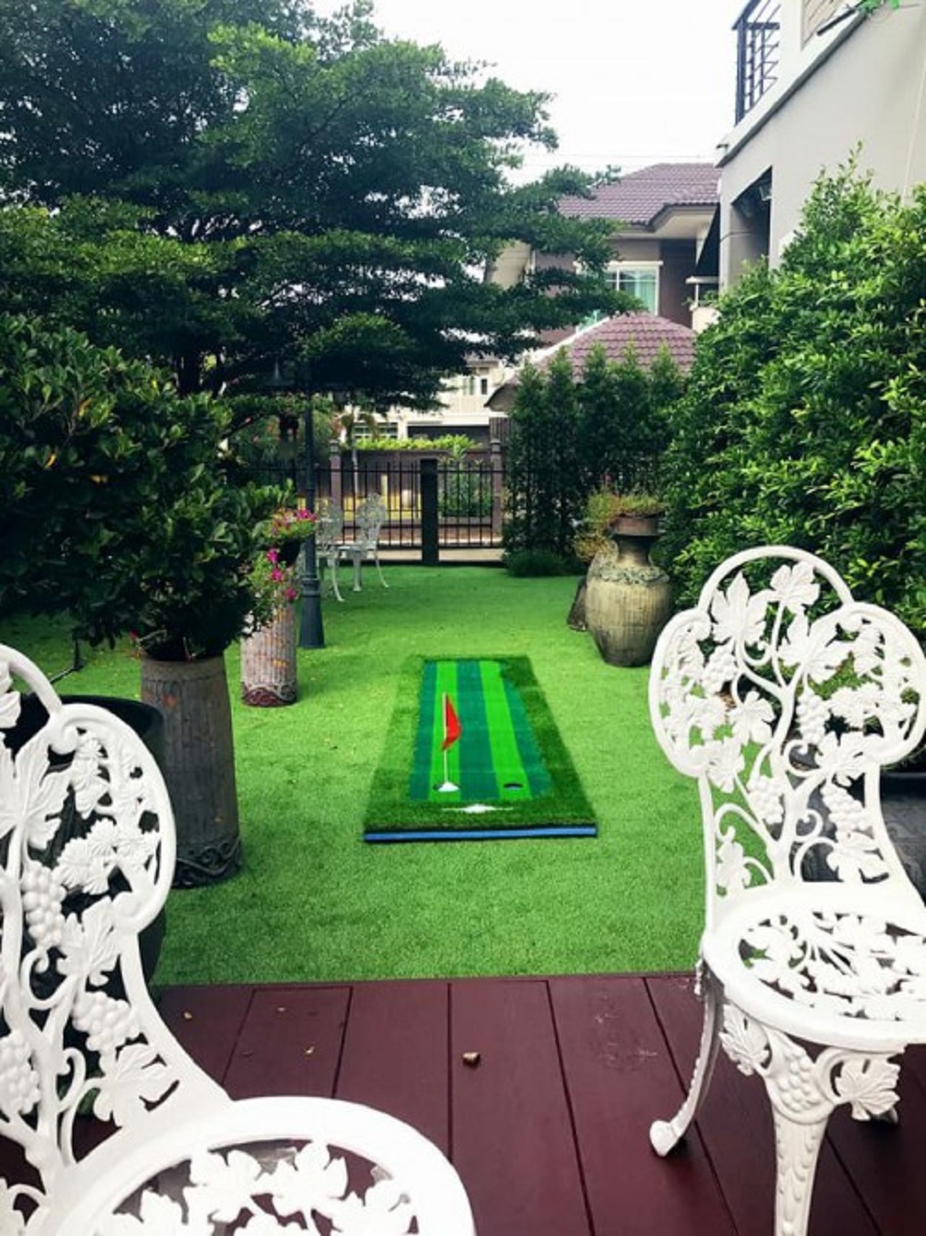 กรีนหญ้าเทียมซ้อมพัตต์ PGM GL009 ขนาดใหญ่ 0.75 x 3 เมตร