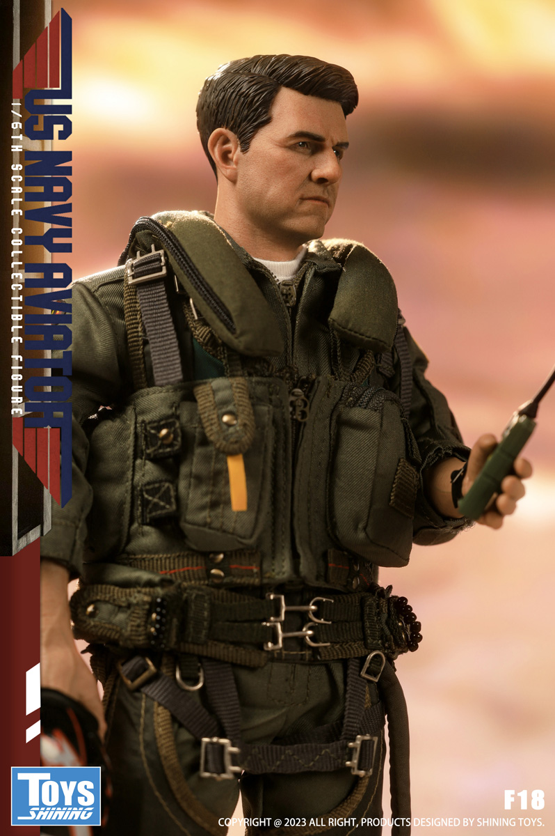 [สั่งจอง]* SHININIG TOYS 1/6 : US NAVY AVIATOR - TOP GUN