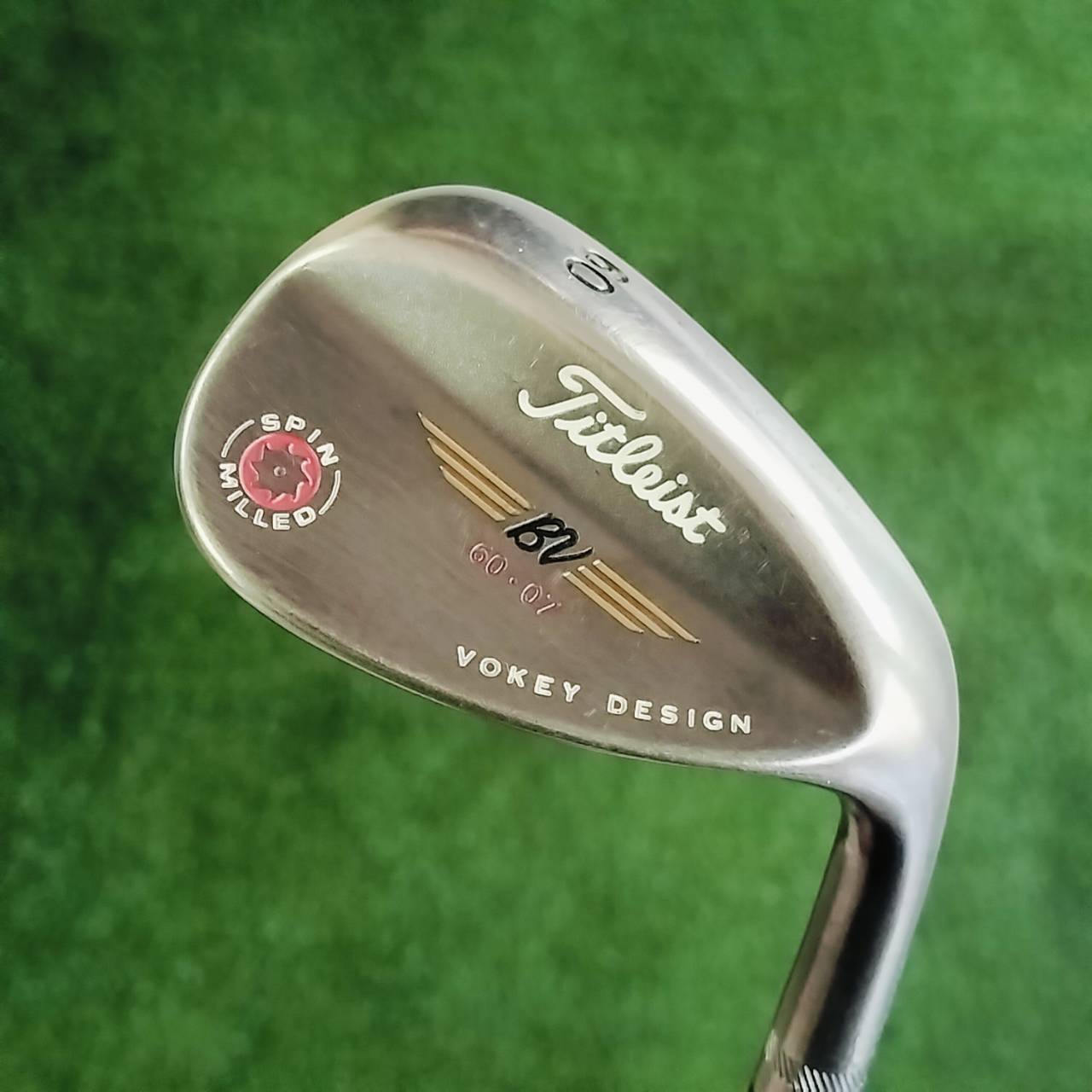 WEDGE Titleist VOKEY DESIGND SPIN MILLED จักรแดง ตัวโหด!!! องศา 60 BOUNCE 7 สภาพสวยมากๆ