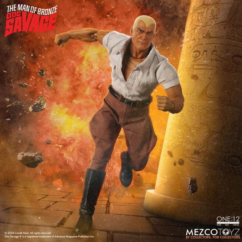 [สั่งจอง]Mezco toyz One:12 Collective : Doc Savage Deluxe Edition