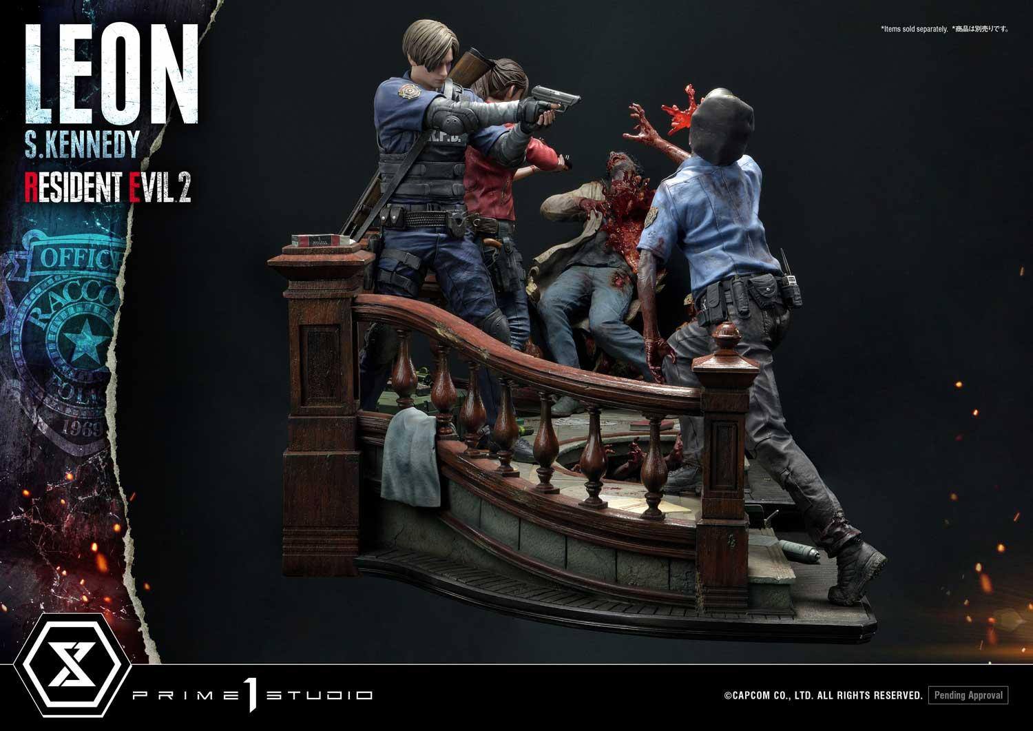 [สั่งจอง]Prime 1 Studio UPMRE2 : Resident Evil 2 Leon S. Kennedy & Claire Redfield