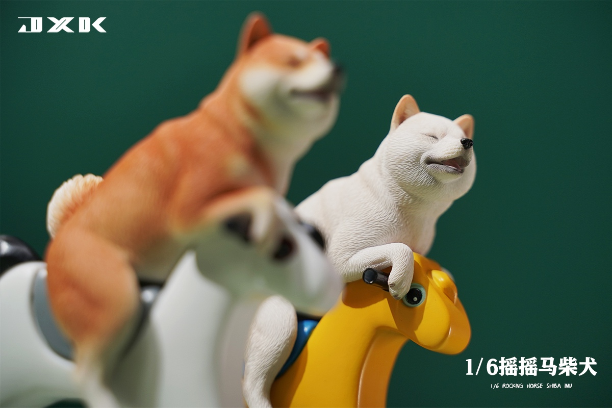 [สั่งจอง]JXK 1/6 : Rocking horse Shiba inu