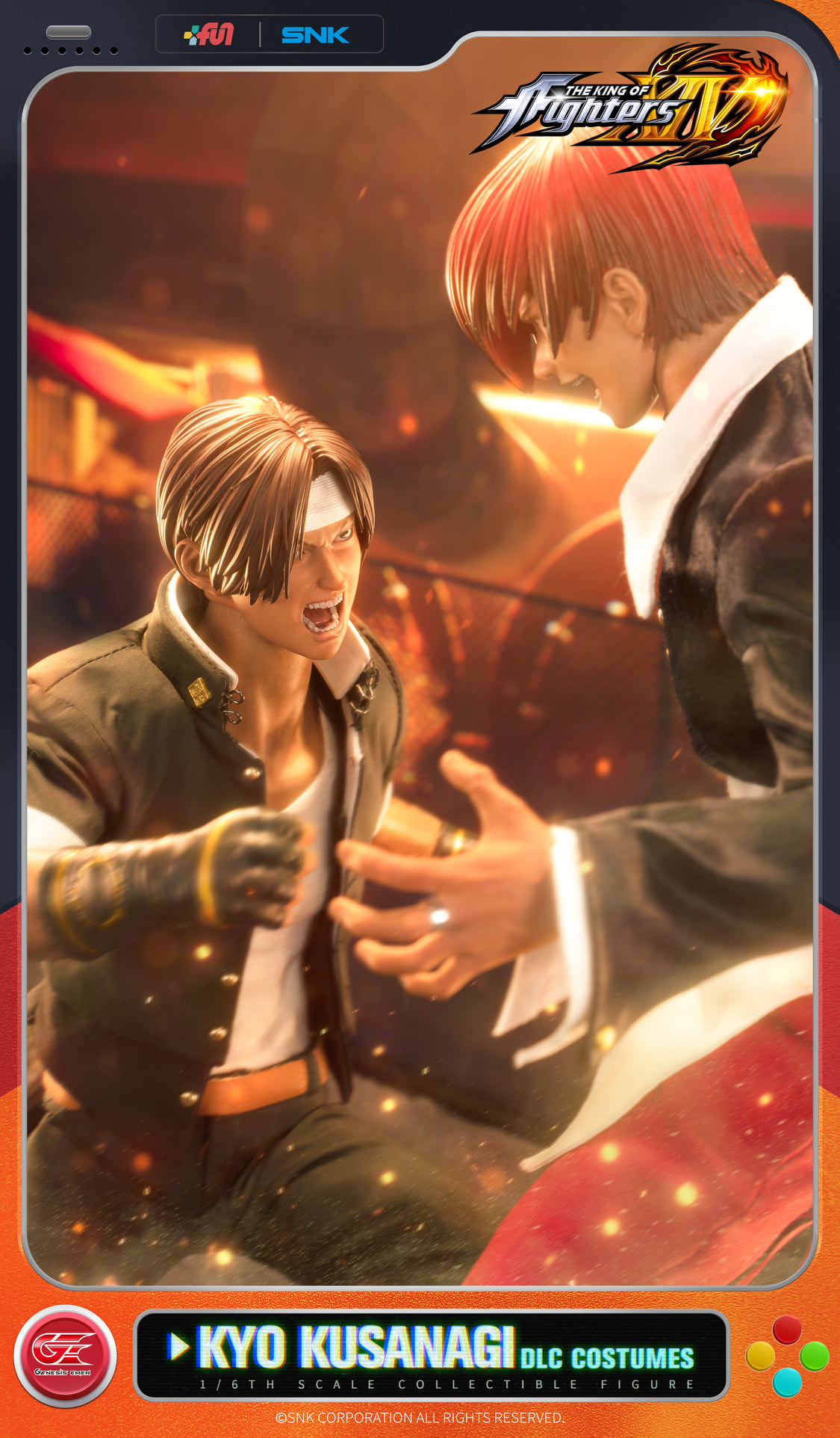 [สั่งจอง]Genesis Emen KOF-KY02 1/6 : King of Fighters XIV - Kyo Kusanagi