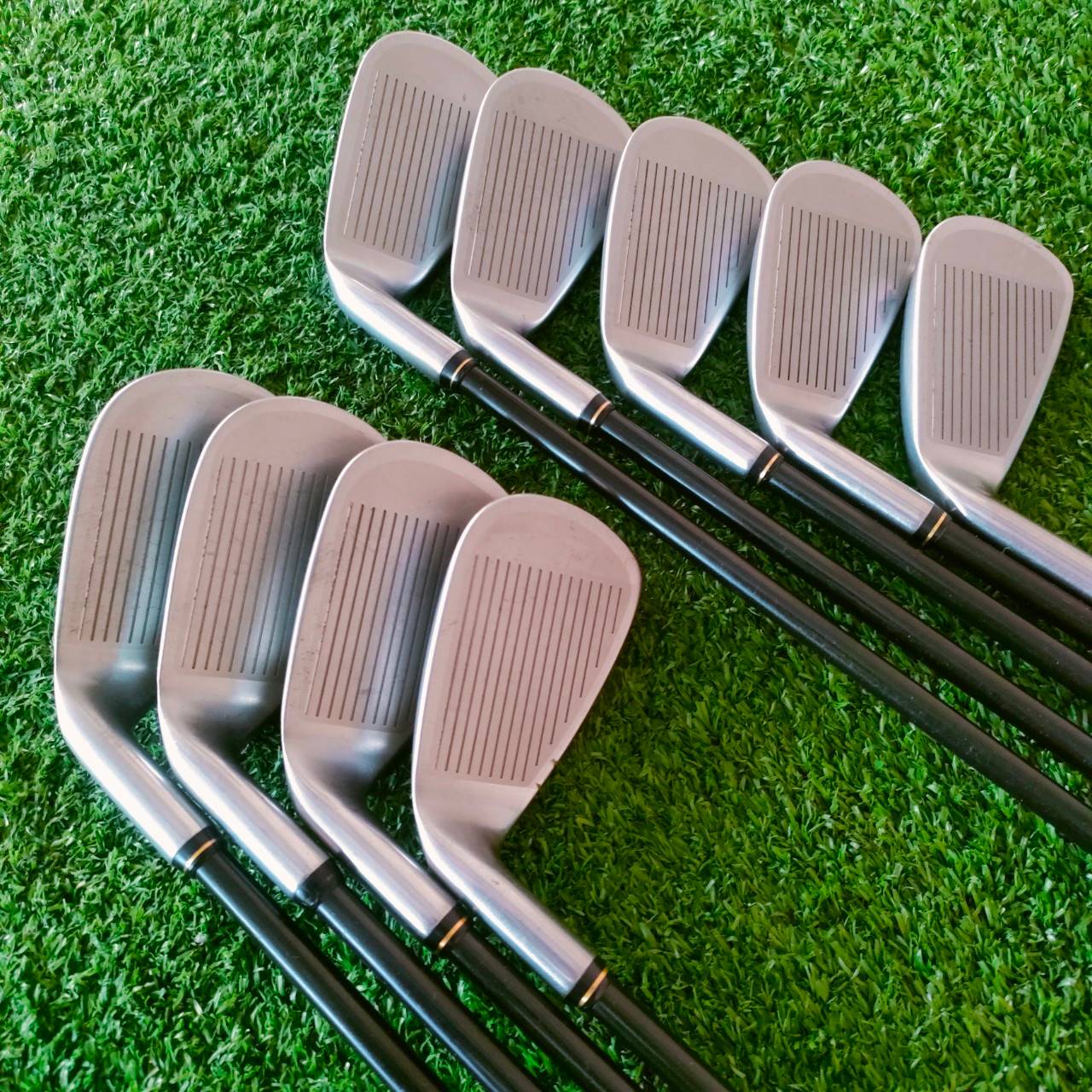 ชุดเหล็ก XXIO TOUR SPECLAL CLAW UNDER CUT มีเหล็ก 4-9 เเละ PW AW SW ก้าน XXIO MP100 FLEX R ไม้กอล์ฟมือสอง ของแท้ BY NakaraLuxurious