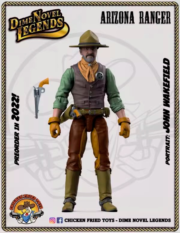 [สั่งจอง]Chicken Fried Toys : Dime Novel Legends 1/18