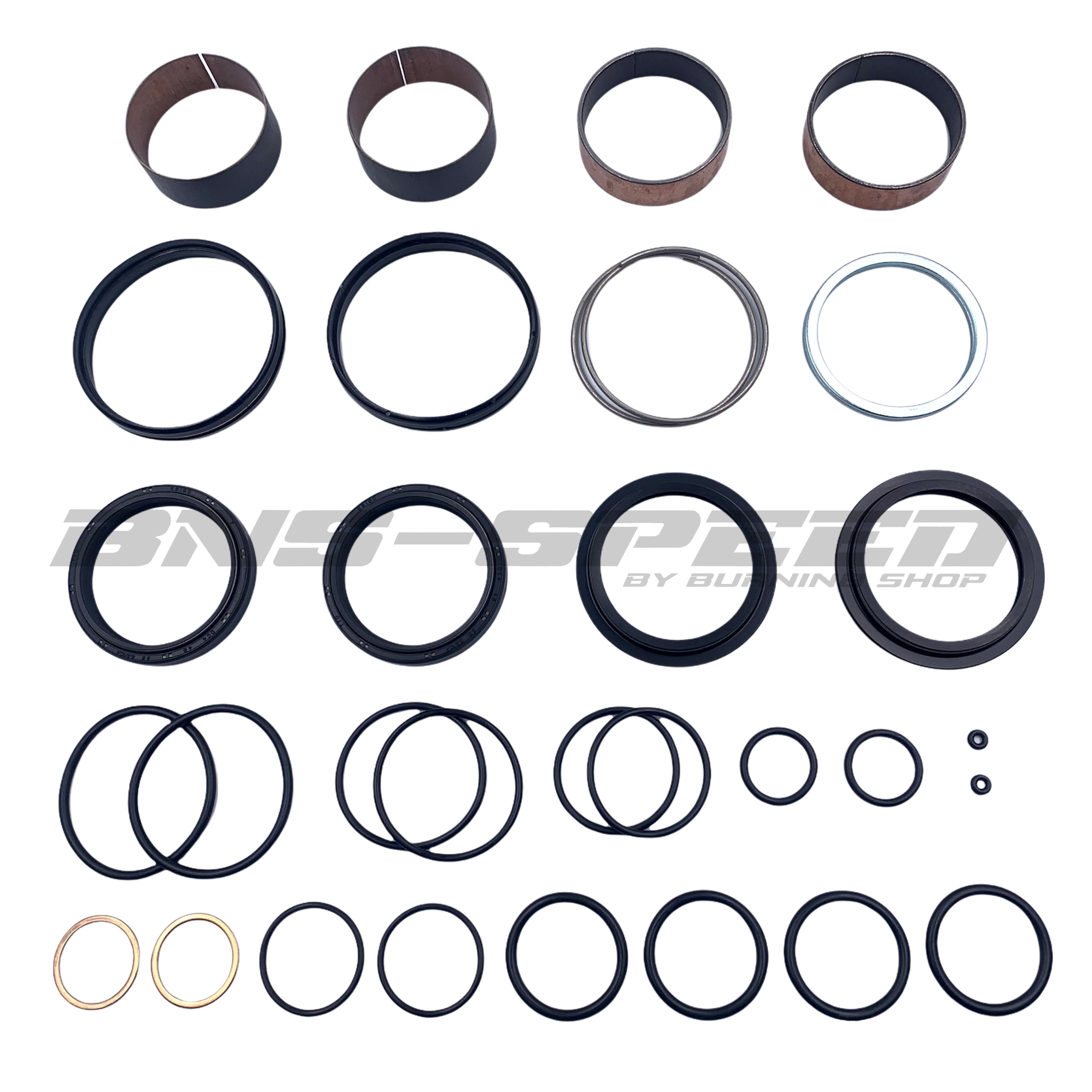 ชุดซ่อมโช้คหน้า Pivot Works Fork Rebuild Kit YZ250F 08-22, YZ250FX 15-22, YZ250X 16-22, YZ450F 08-09
