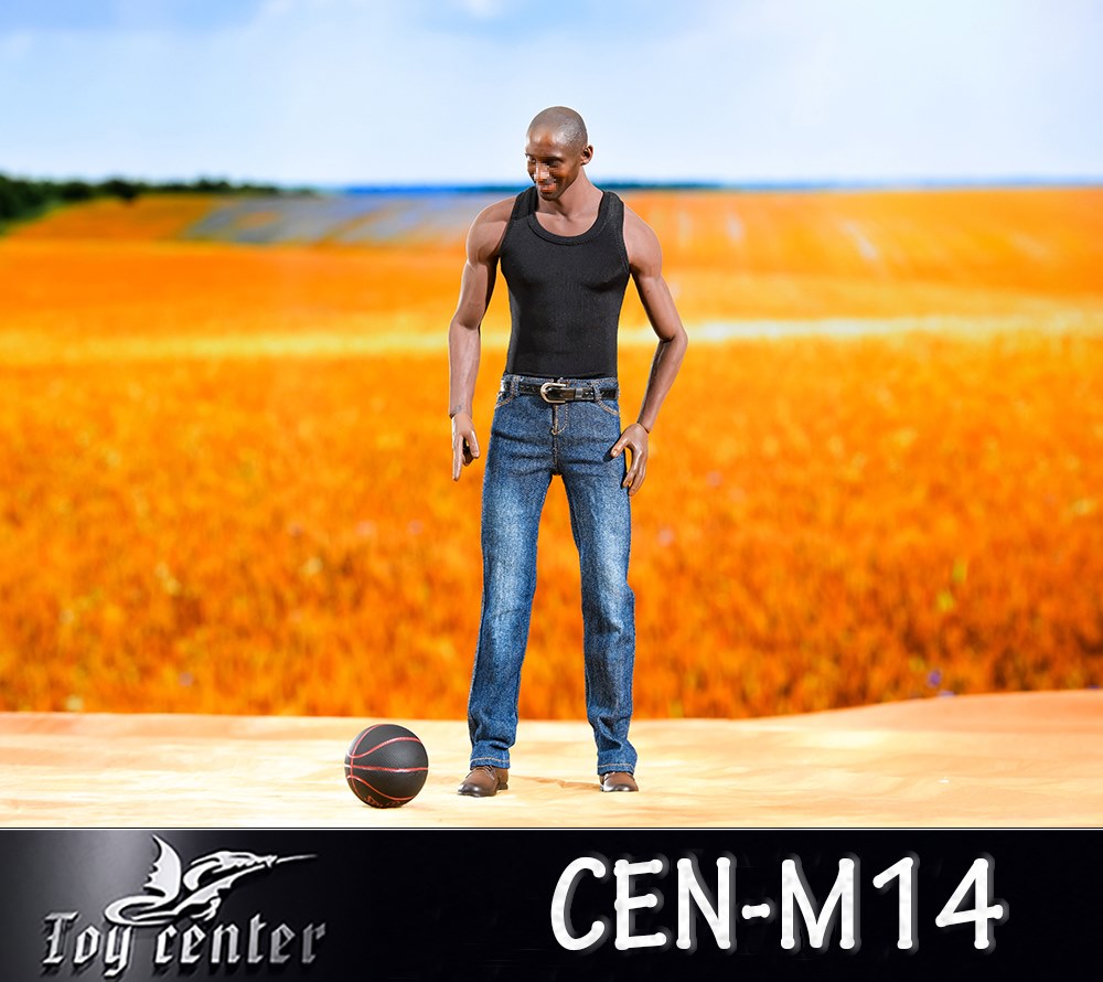 [สั่งจอง]Toy center CEN-M14 1/6 : Model NBA star vest jeans suit M36 body series .