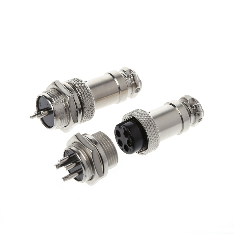 ปลั๊กเหล็ก GX16 - 3 PIN Male & Female - Connectors Socket Aviation Plug