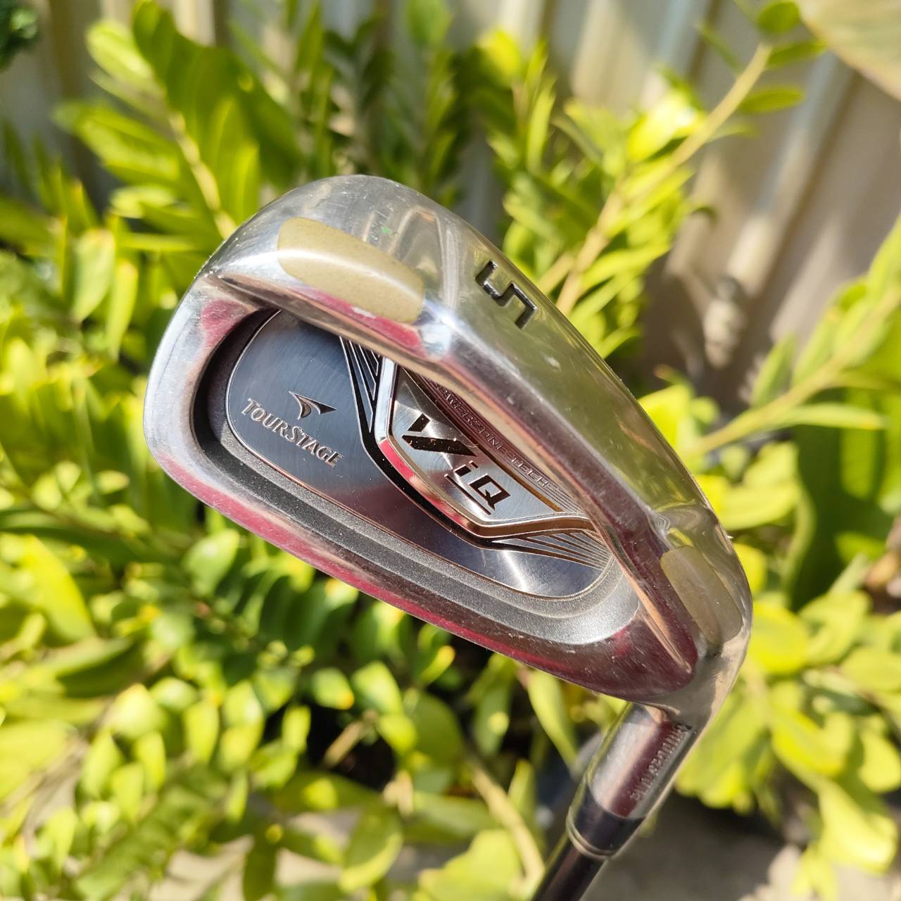 เหล็ก5 TOURSTAGE VIQ ก้าน VI-50 FLEX R เหล็กหน้าเด้งพรีเมี่ยมญี่ปุ่น มี CAVITY ช่วยให้ตีง่ายมากๆ ตีง่าย ตีไกลแน่นอน สปินดีมากๆ ไม้กอล์ฟพรีเมี่ยมมือสอง ของแท้ By NakaraLuxurious