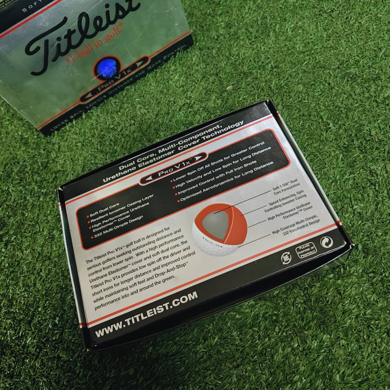 ลูกกอล์ฟ Titleist PRO V1 X – สำหรับนักกอล์ฟที่ต้องการประสิทธิภาพสูงสุด