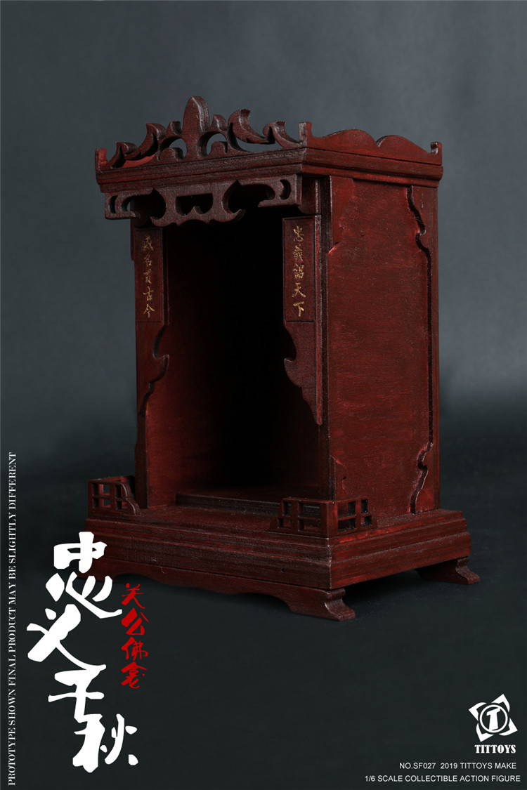 [สั่งจอง] TITTOYS 1/6 SF027/SF028 Guan Gong Buddhist Temple Standard/Deluxe Ver.